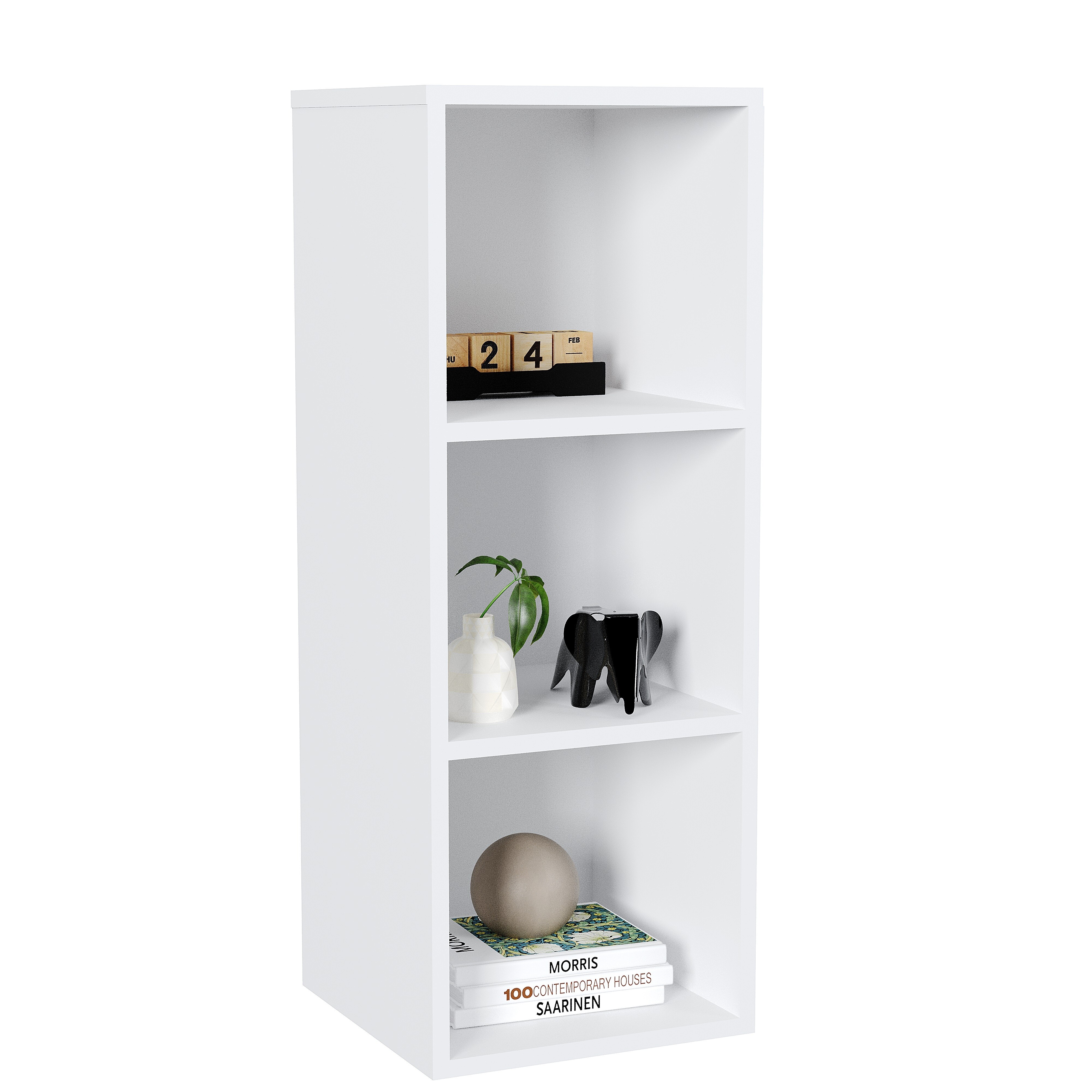 Librero Nova, Moru, Blanco $1,199