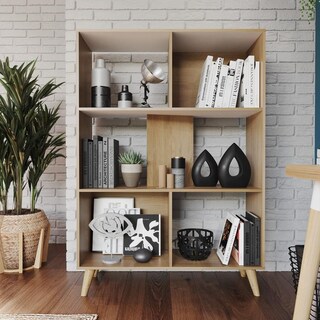 Foto 3 | Librero York Color Rovere Blanco