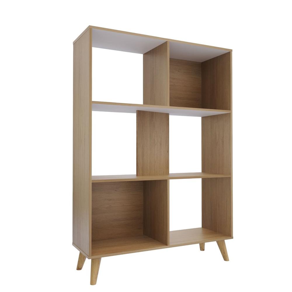 Foto 6 | Librero York Color Rovere Blanco