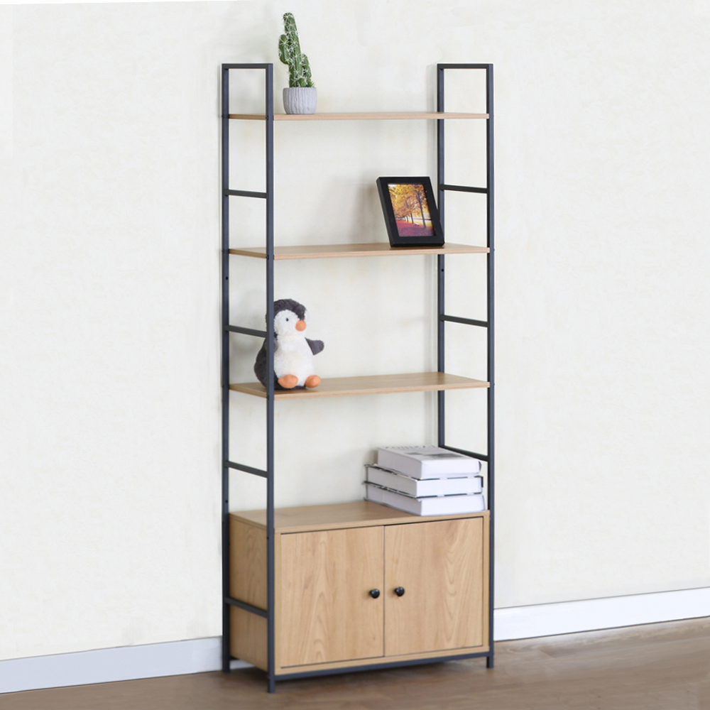 Foto 5 | Librero Organizador Ilios Innova 4 Repisas Puerta y Estructura Metálica