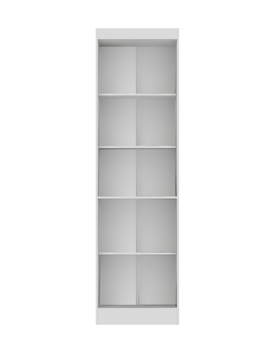 Foto 3 pulgar | Librero Skal Estante Decorativo 5 Repisas Blanco