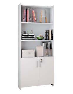 Foto 1 | Librero Skal Living 5 Repisas con Puertas