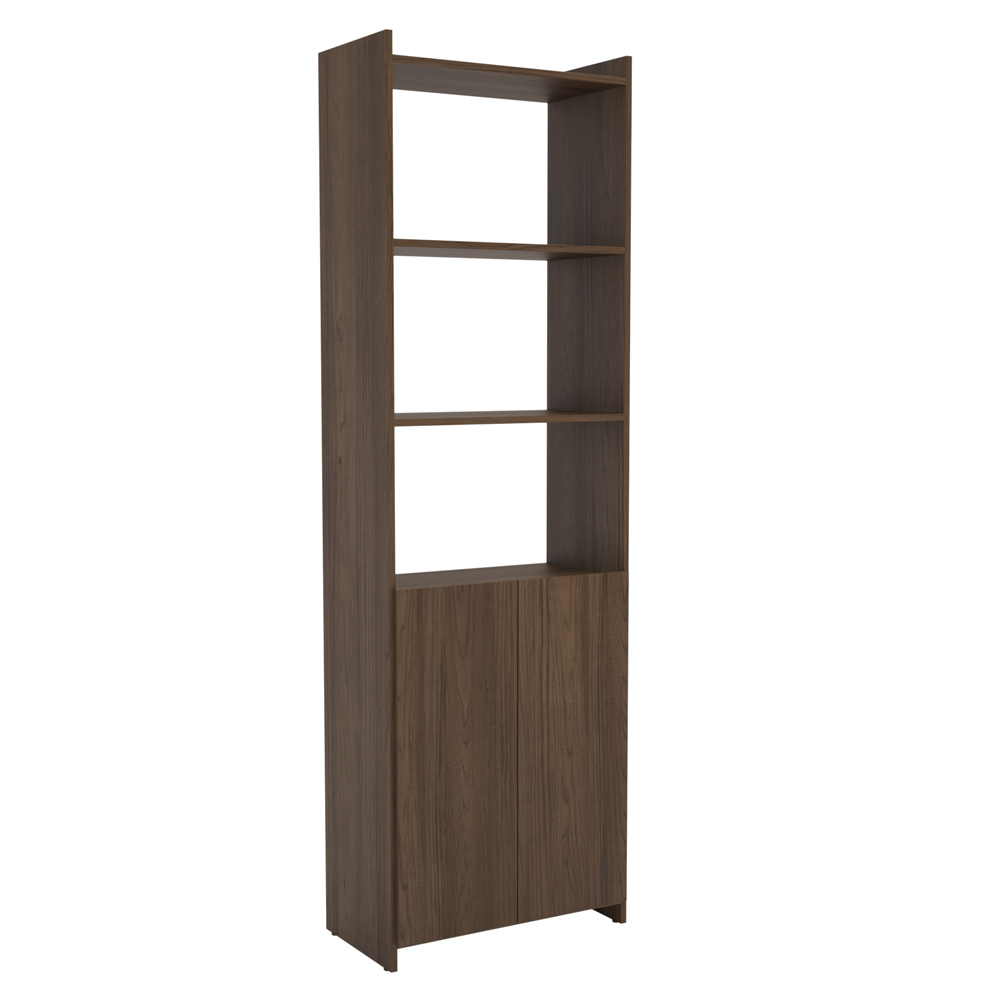 Librero Moderno, Darady, 102418.0001, Mumbai, Librero 5 Repisas Y 2 Puertas
