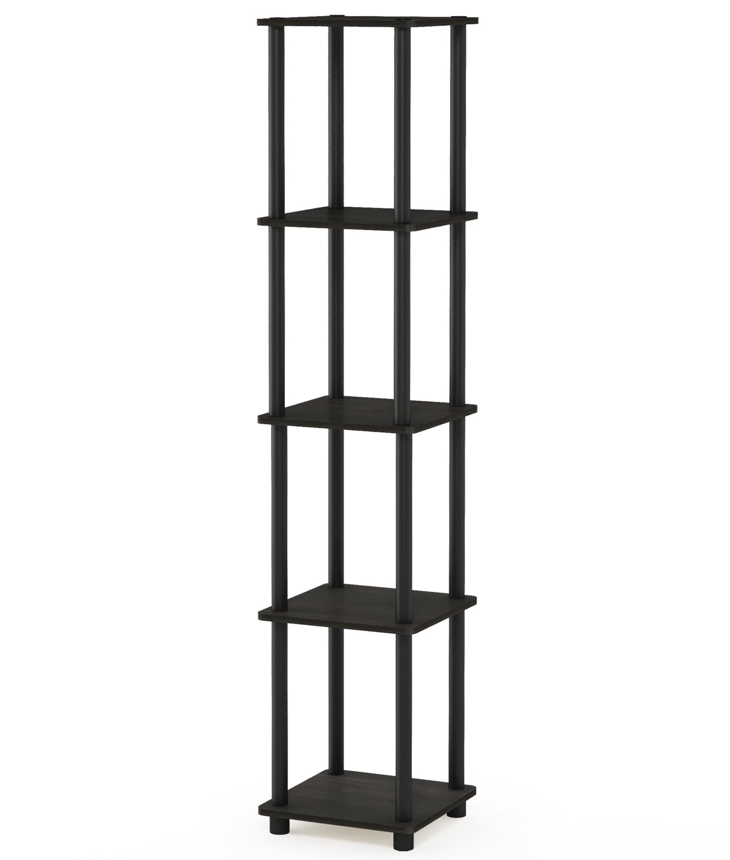 Foto 1 | Estante Furinno Turn-tube Turn-tube De 5 Niveles, Cuadrado, Esquinero, Espresso - Venta Internacional.