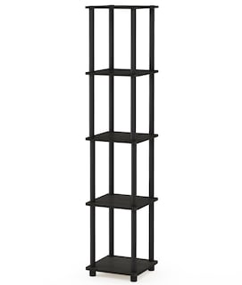 Foto 1 | Estante Furinno Turn-tube Turn-tube De 5 Niveles, Cuadrado, Esquinero, Espresso - Venta Internacional.