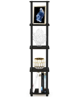 Foto 6 | Estante Furinno Turn-tube Turn-tube De 5 Niveles, Cuadrado, Esquinero, Espresso - Venta Internacional.