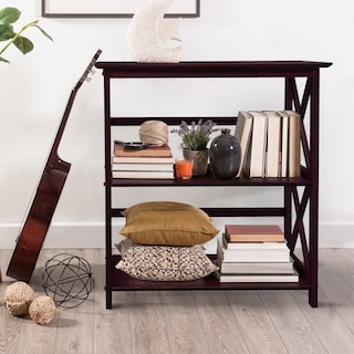 Foto 2 | Estantería Casual Home, Diseño Contemporáneo En Forma De X, 34 Cm - Venta Internacional.