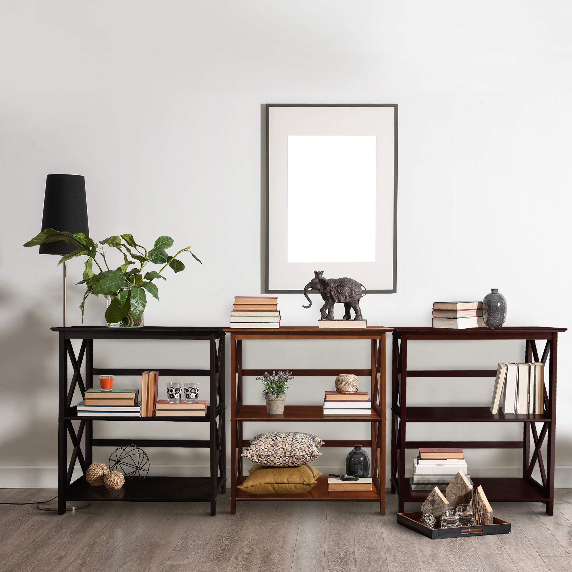 Foto 6 | Estantería Casual Home, Diseño Contemporáneo En Forma De X, 34 Cm - Venta Internacional.