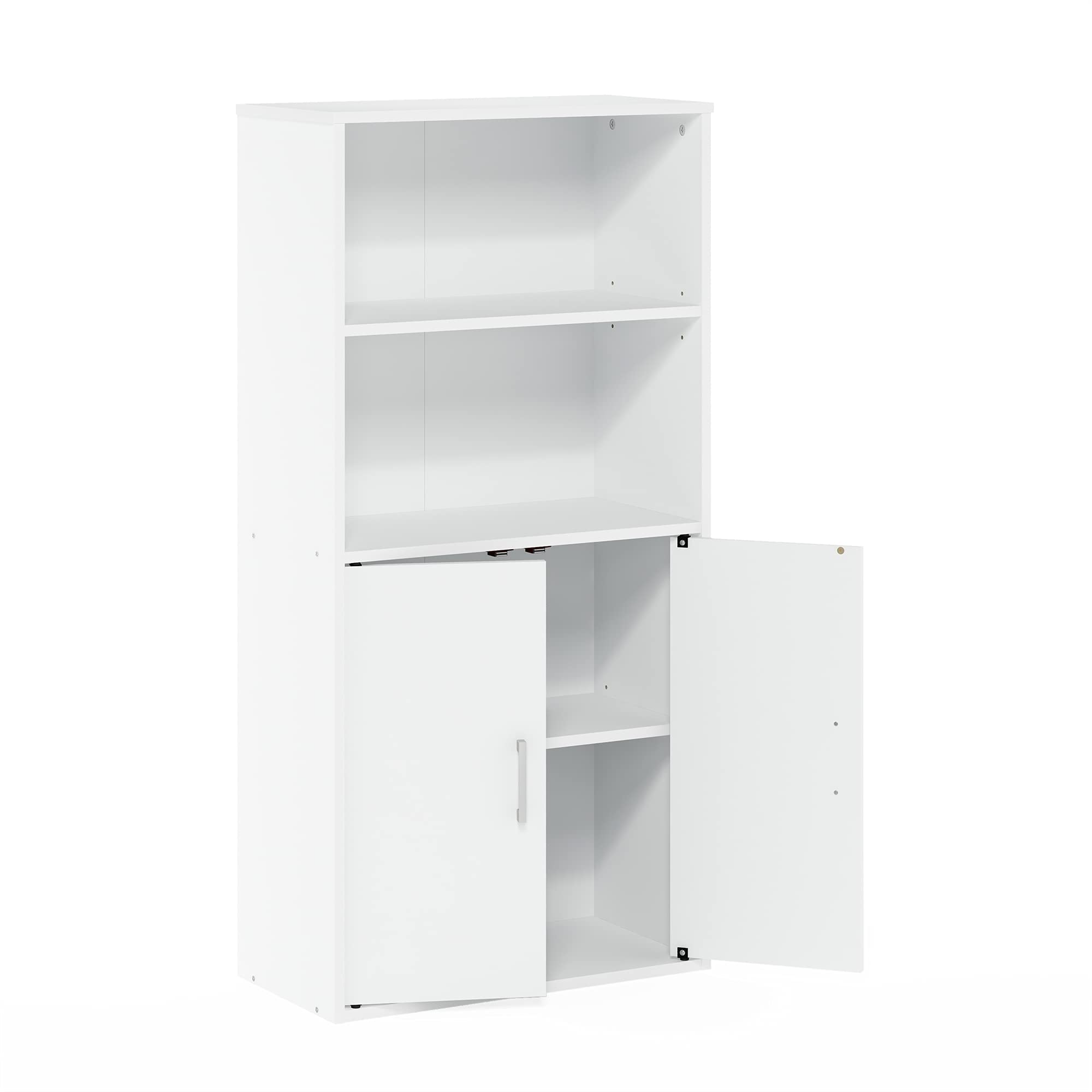 Foto 6 pulgar | Librería Furinno Pasir De 4 Niveles, Color Blanco - Venta Internacional.