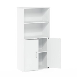 Foto 5 | Librería Furinno Pasir De 4 Niveles, Color Blanco - Venta Internacional.