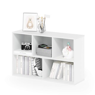 Foto 3 | Librería Furinno Luder De 5 Cubos Blanca - Venta Internacional.