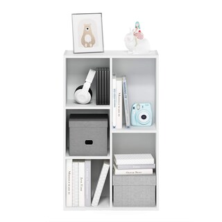 Foto 4 | Librería Furinno Luder De 5 Cubos Blanca - Venta Internacional.