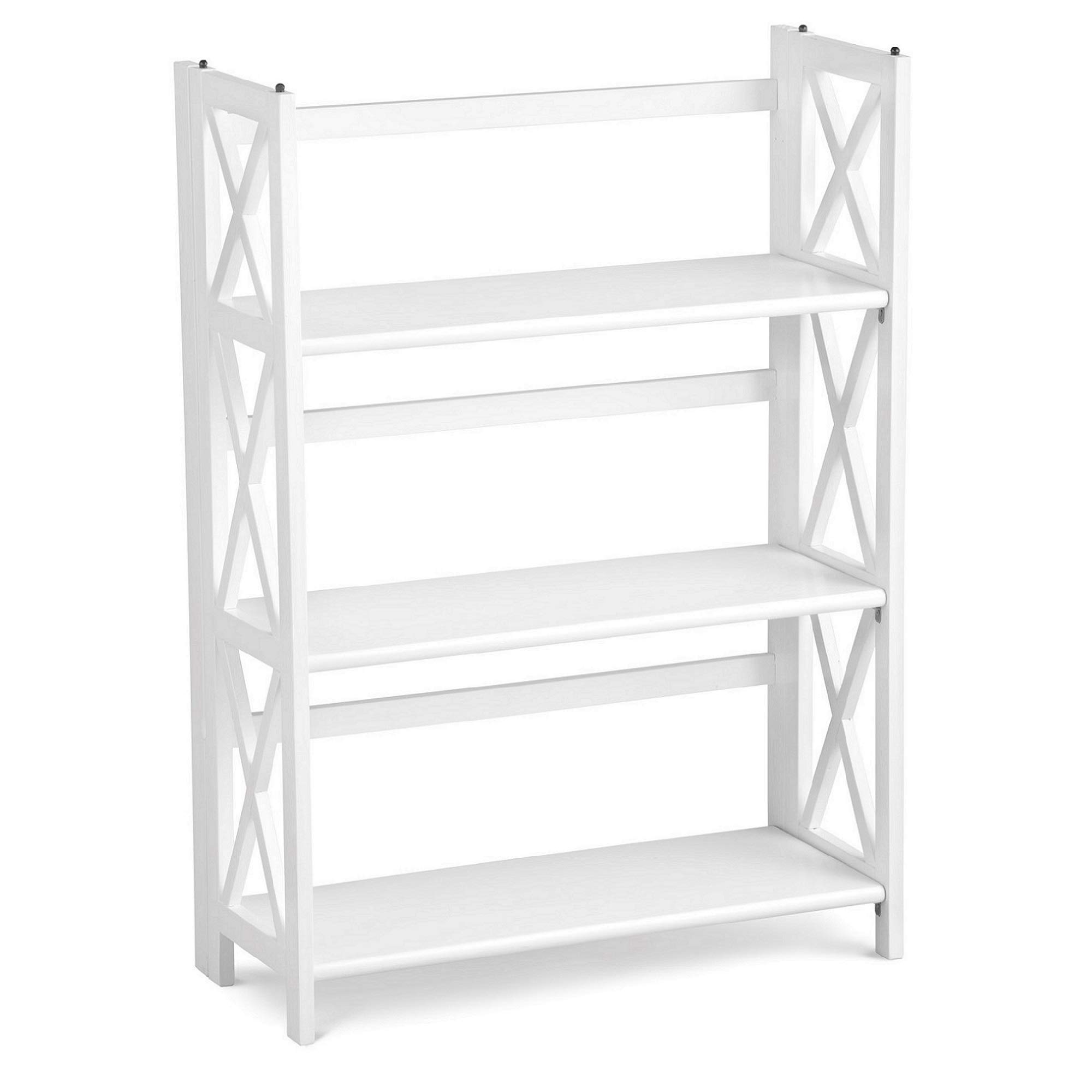 Foto 2 pulgar | Librería Casual Home Montego Con 3 Estantes, Blanca, 70 Cm De Ancho - Venta Internacional.