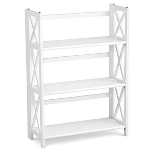 Foto 1 | Librería Casual Home Montego Con 3 Estantes, Blanca, 70 Cm De Ancho - Venta Internacional.