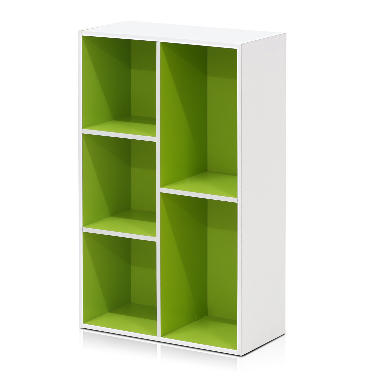 Librero Furinno Luder de 5 Cubos Blanco- Venta Internacional