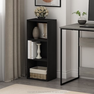 Foto 3 | Librero de Madera Furinno Negro-Venta Internacional