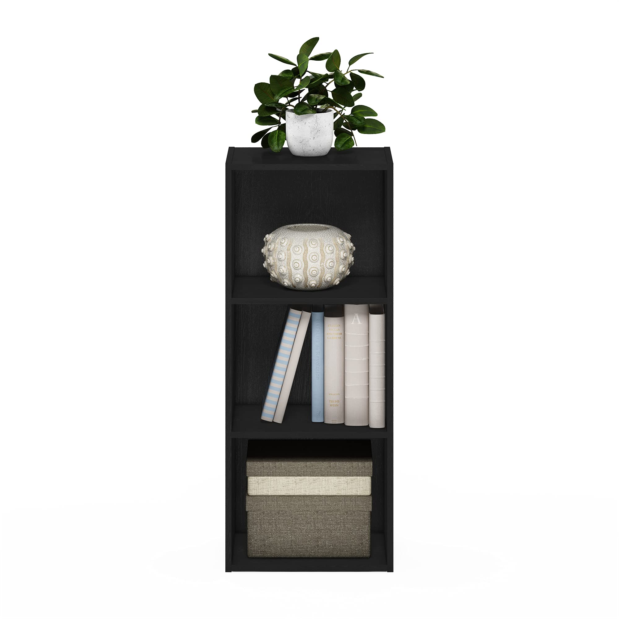 Foto 7 pulgar | Librero de Madera Furinno Negro-Venta Internacional