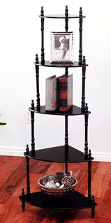 Foto 3 | Soporte De Esquina Ore International De Madera De Cerezo De 4 Niveles - Venta Internacional.