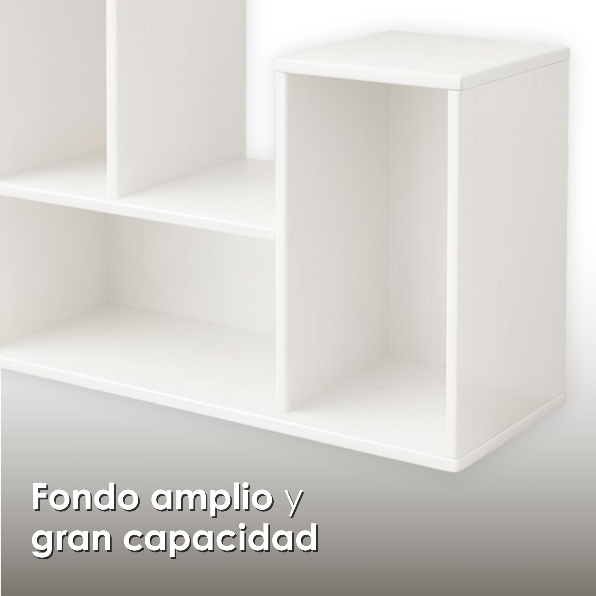 Foto 8 | Ilios Innova | Librero Modular De 3 Cubos De Mdf Con Diseño Moderno Reconfigurable