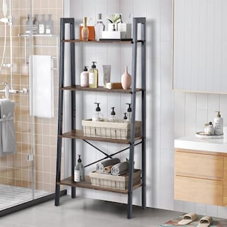Foto 1 | Librería Furniturer Dasan Marrón 56 X 34 X 137.5 Cm