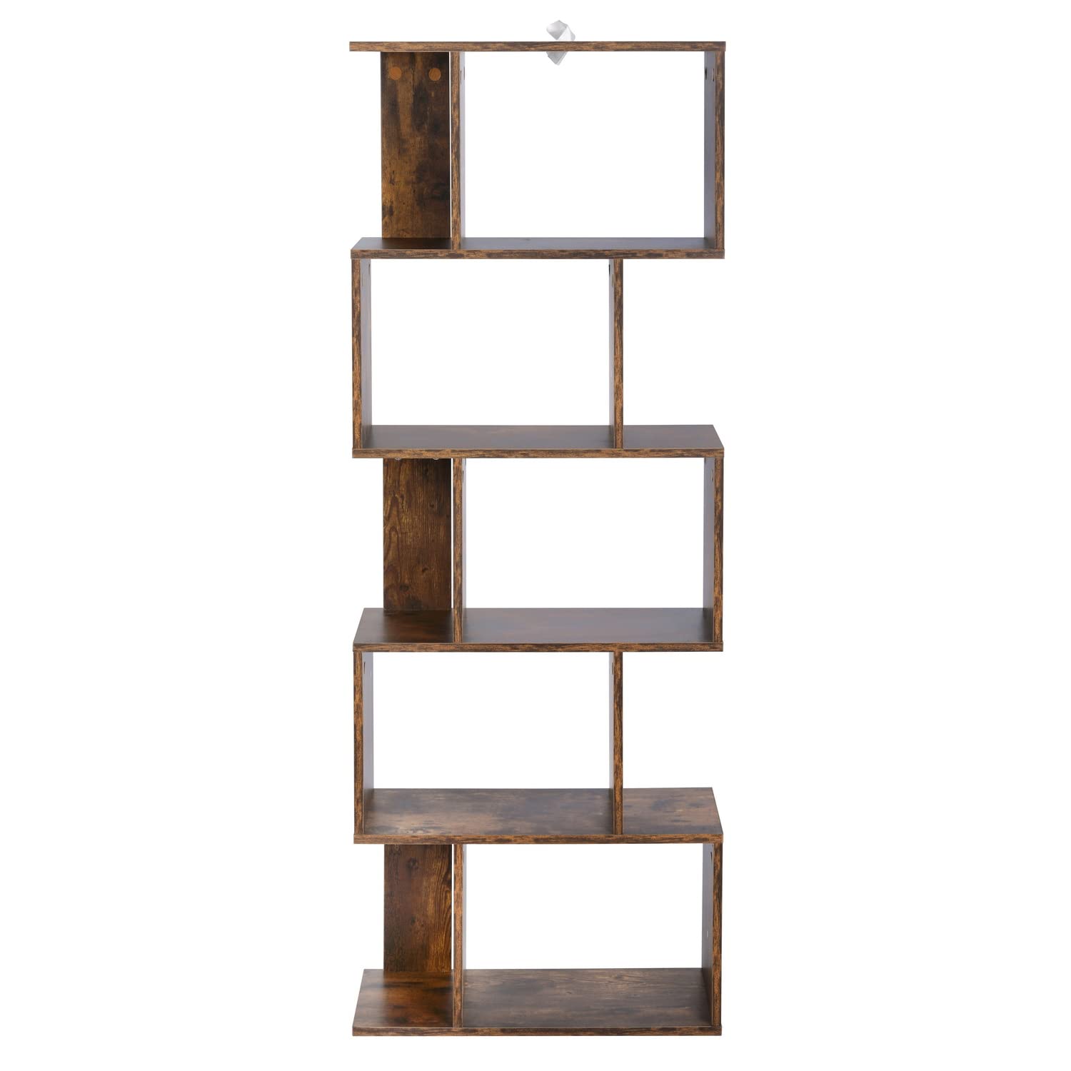 Foto 9 pulgar | Librería Furniturer Concord Marrón 59 X 29 X 156 Cm