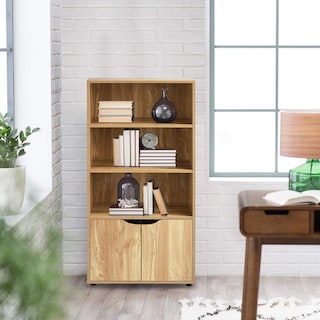 Foto 8 | Libreros Furniturer Konz Multicolor 29 X 58.8 X 120 Cm