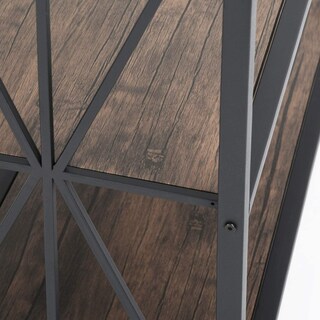 Foto 5 | Librería Furniturer Honourable Marrón 90 X 38 X 81 Cm)