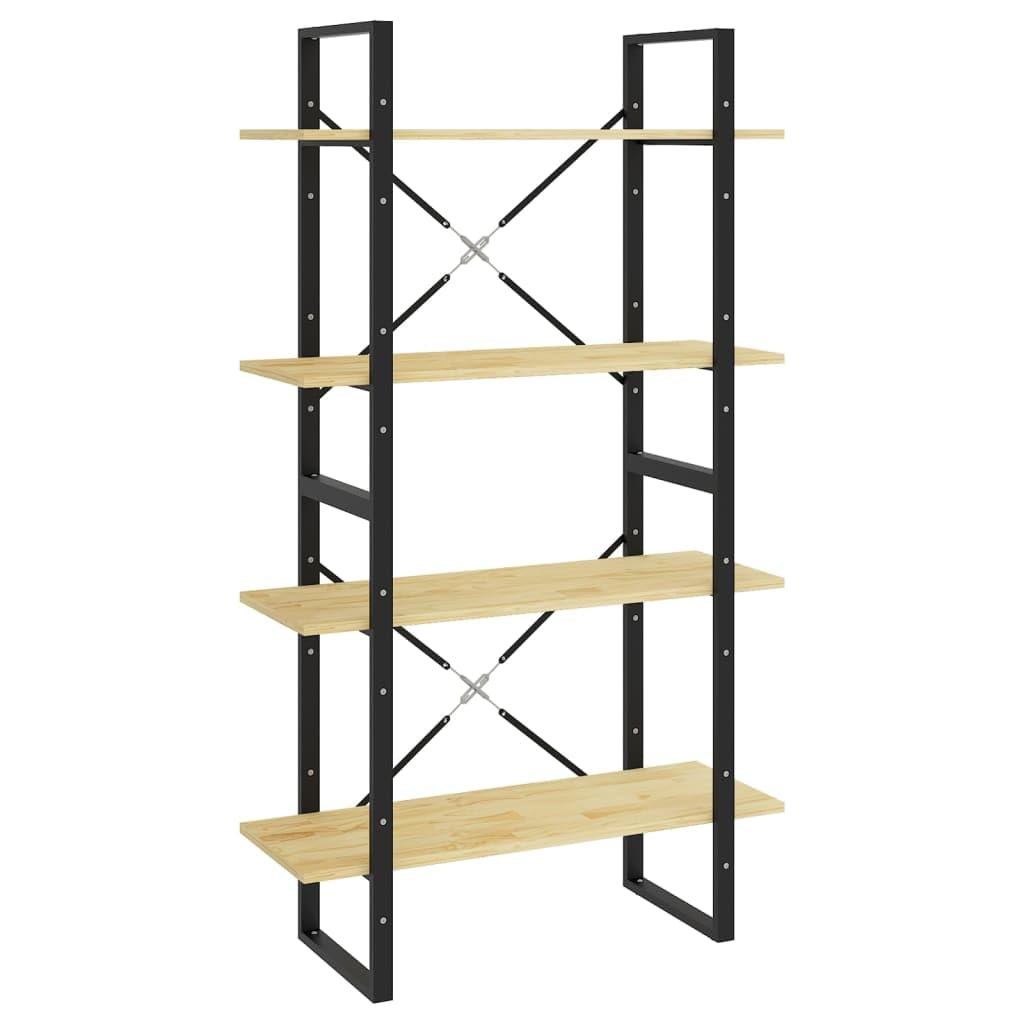 Armario Vidaxl De Madera De Pino Macizo De 4 Niveles  80 X 30 X 140 Cm - Venta Internacional.