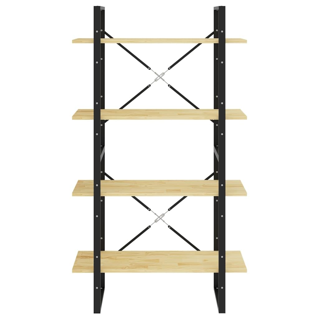 Foto 6 pulgar | Armario Vidaxl De Madera De Pino Macizo De 4 Niveles  80 X 30 X 140 Cm - Venta Internacional.
