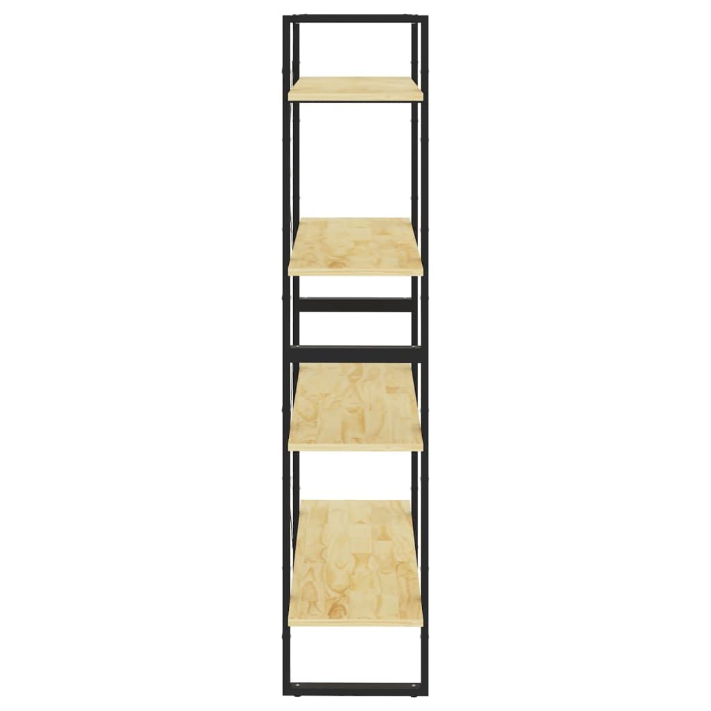 Foto 7 pulgar | Armario Vidaxl De Madera De Pino Macizo De 4 Niveles  80 X 30 X 140 Cm - Venta Internacional.