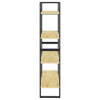 Foto 6 | Armario Vidaxl De Madera De Pino Macizo De 4 Niveles 80 X 30 X 140 Cm - Venta Internacional.