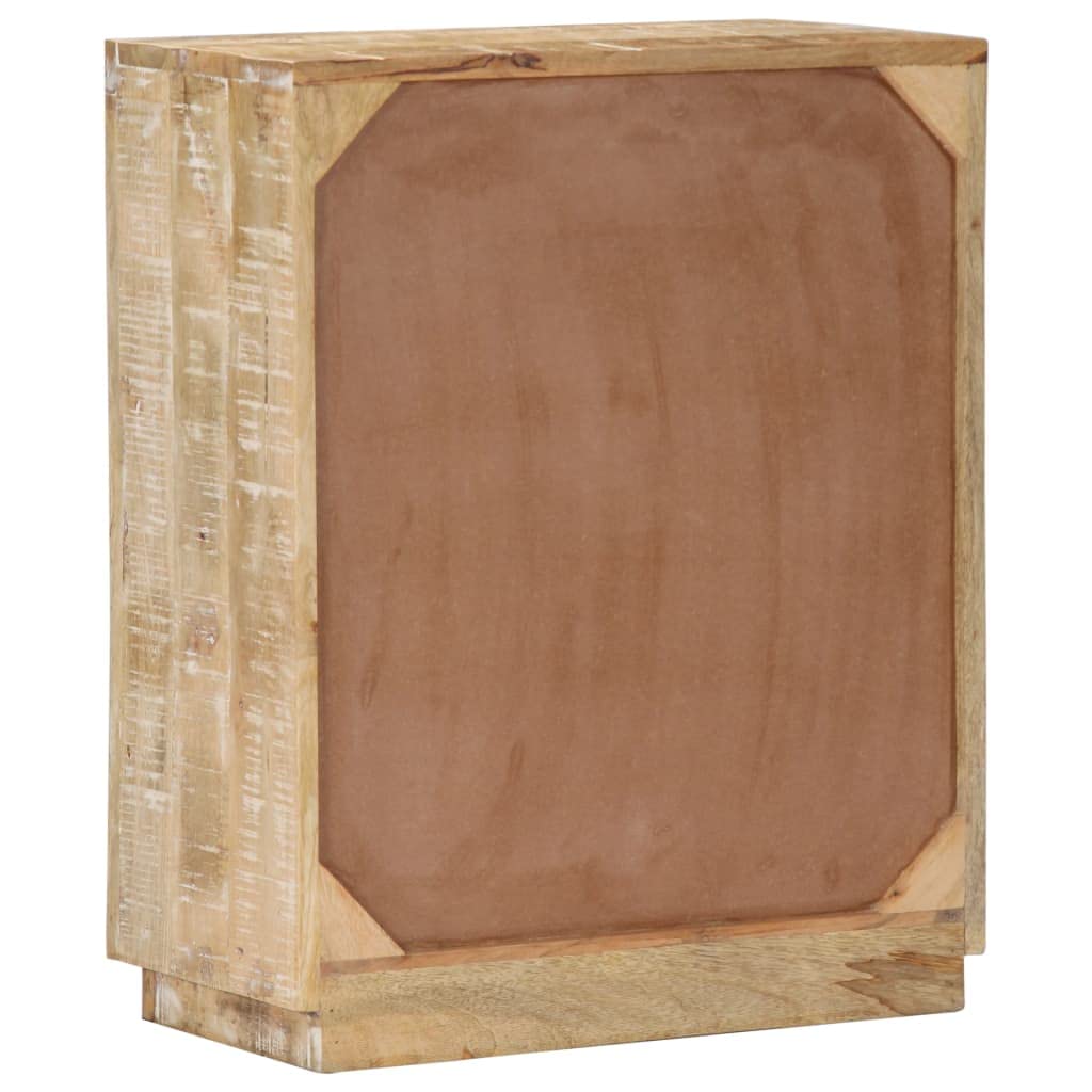 Foto 4 | Aparador Vidaxl Rústico De Mango Macizo Con 1 Cajón Y 2 Puertas - Venta Internacional.