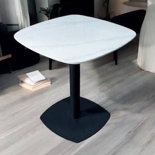 Foto 1 | Mesa Ocasional Blanca Terzetto Stone