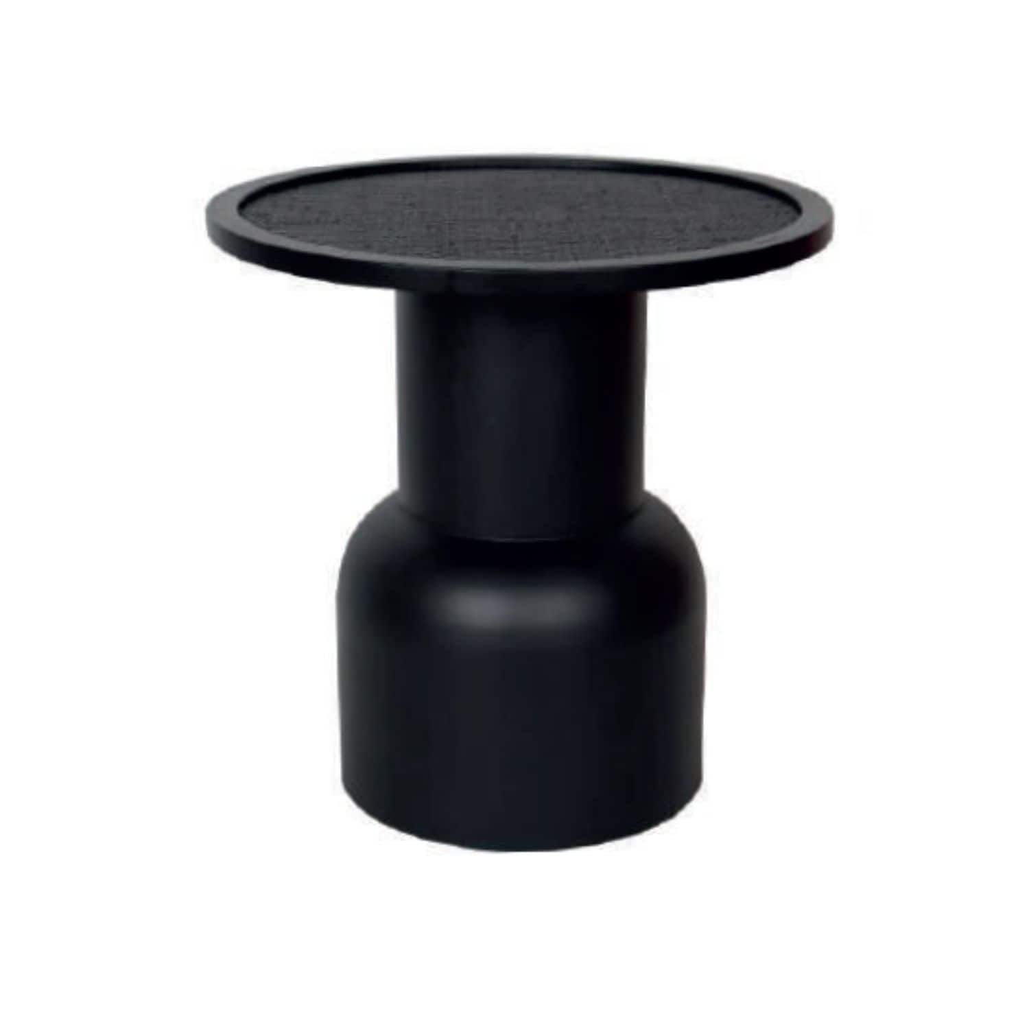 Mesa Centro Ocasional Ainara Negra Terzetto $2,190