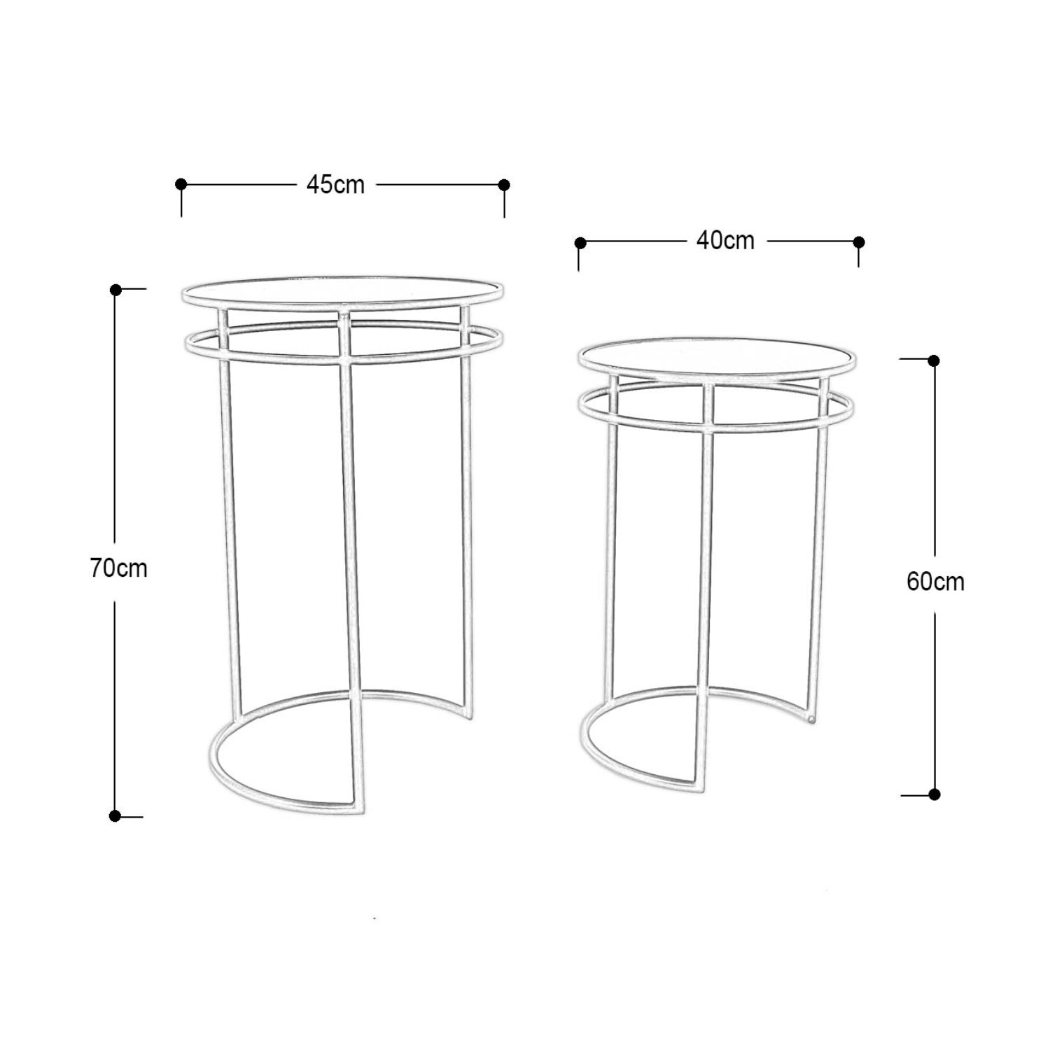 Foto 4 pulgar | Mesa Ocasional Lisabo