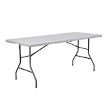 Mesa Plegable Eke Life Home Portátil color Gris