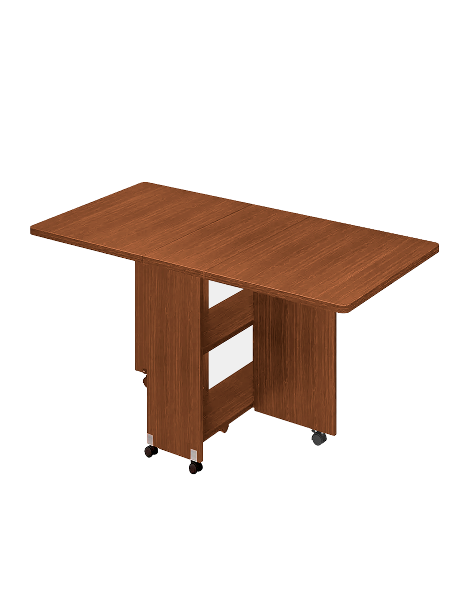 Foto 2 pulgar | Mesa Plegable de Madera  Bluelander con Ruedas