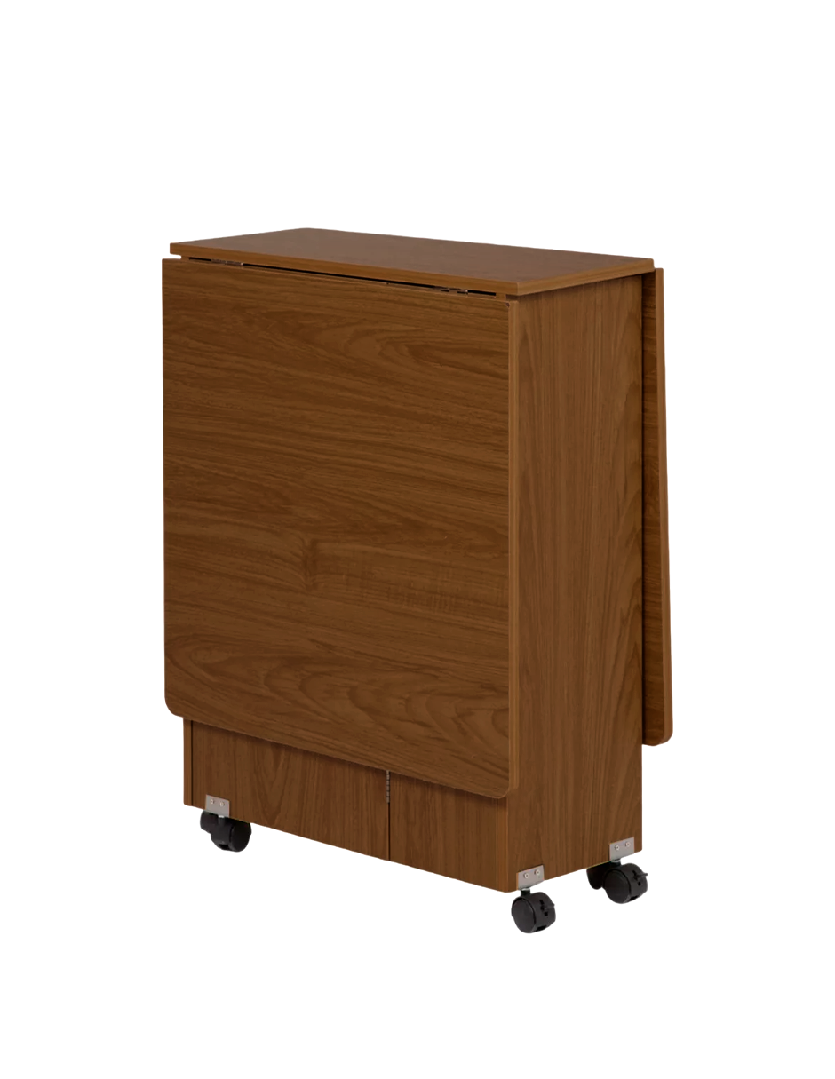 Foto 3 pulgar | Mesa Plegable de Madera  Bluelander con Ruedas