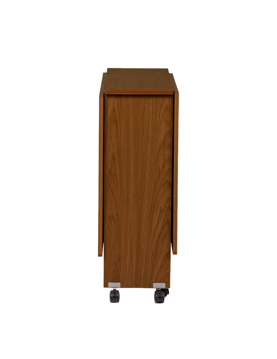 Foto 4 pulgar | Mesa Plegable de Madera  Bluelander con Ruedas