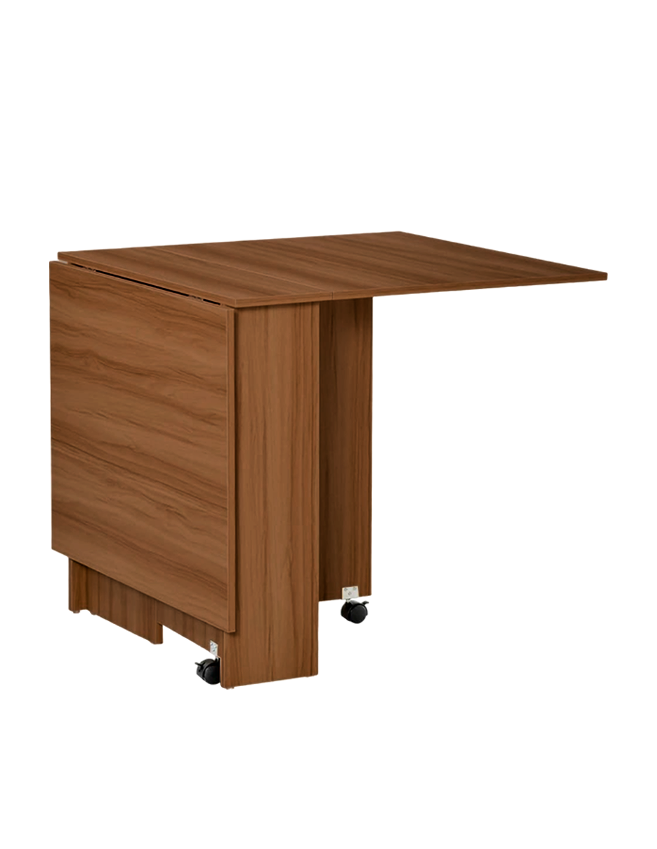 Foto 5 pulgar | Mesa Plegable de Madera  Bluelander con Ruedas