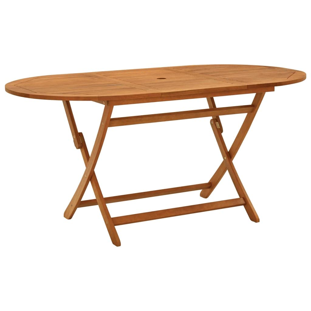 Foto 2 pulgar | Mesa De Jardín Plegable Vidaxl Vidabella De Madera Maciza De Eucalipto - Venta Internacional.