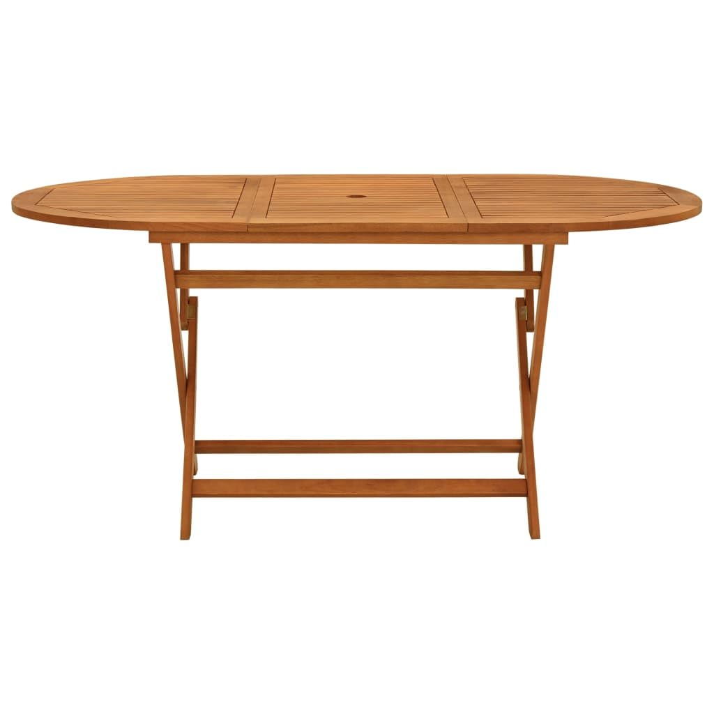 Foto 3 pulgar | Mesa De Jardín Plegable Vidaxl Vidabella De Madera Maciza De Eucalipto - Venta Internacional.