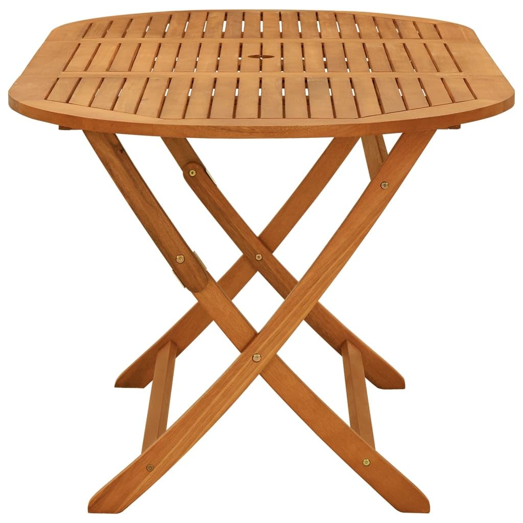 Foto 4 pulgar | Mesa De Jardín Plegable Vidaxl Vidabella De Madera Maciza De Eucalipto - Venta Internacional.