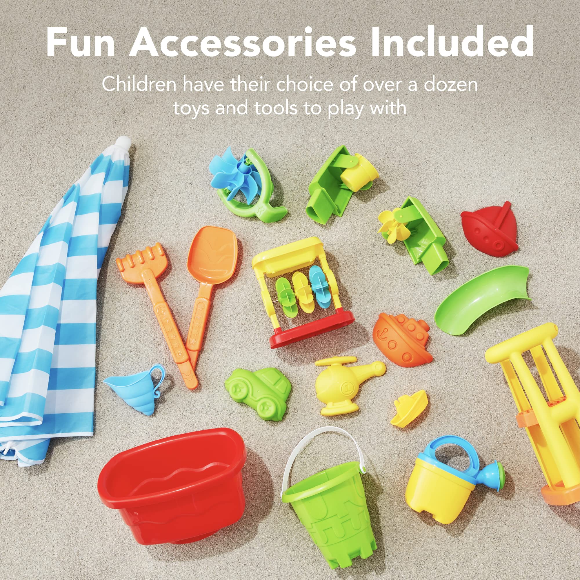 Foto 4 pulgar | Mesa De Actividades Al Aire Libre Best Choice Kids Sand & Water - Venta Internacional.