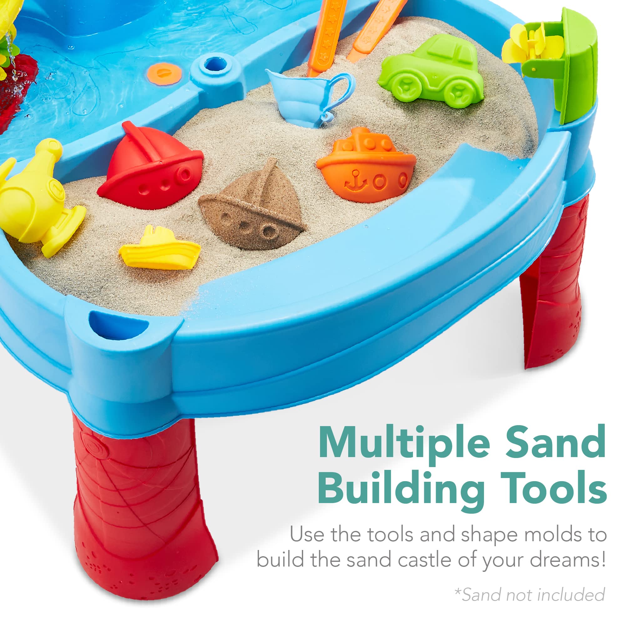 Foto 6 pulgar | Mesa De Actividades Al Aire Libre Best Choice Kids Sand & Water - Venta Internacional.