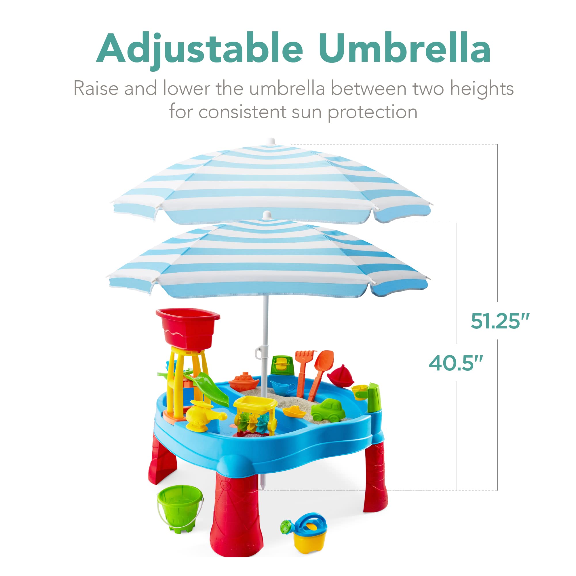 Foto 7 pulgar | Mesa De Actividades Al Aire Libre Best Choice Kids Sand & Water - Venta Internacional.