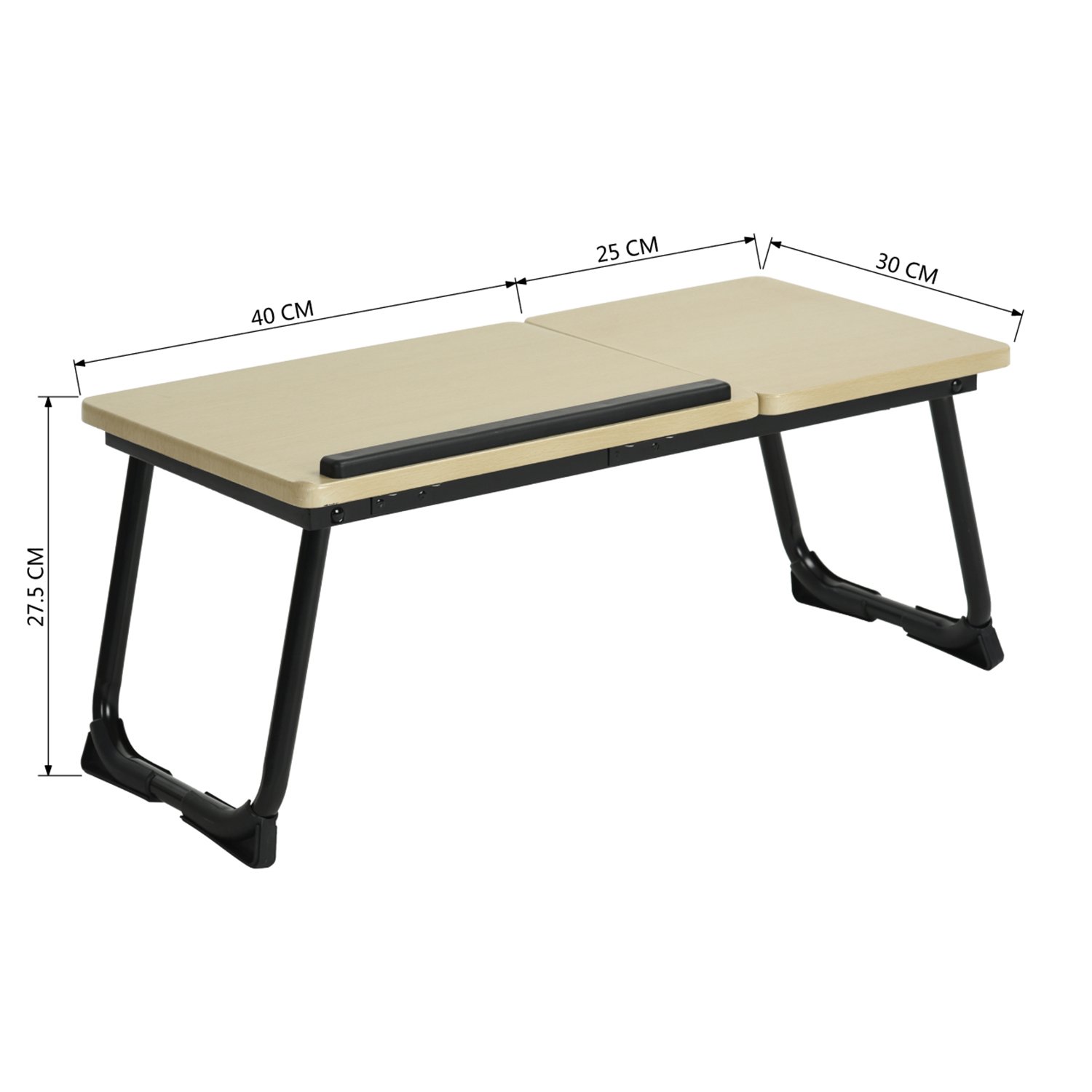 Foto 5 pulgar | Mesa para Portátil Furniturer Mamie Negro