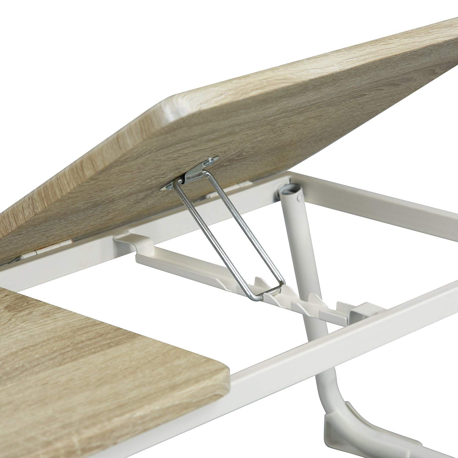 Foto 7 pulgar | Mesa para Portátil Furniturer Mamie Blanco