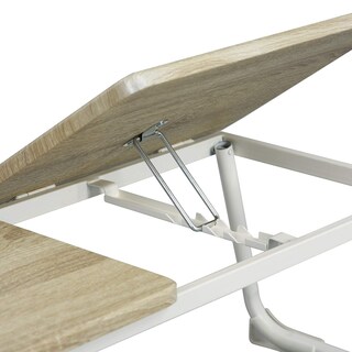 Foto 6 | Mesa para Portátil Furniturer Mamie Blanco