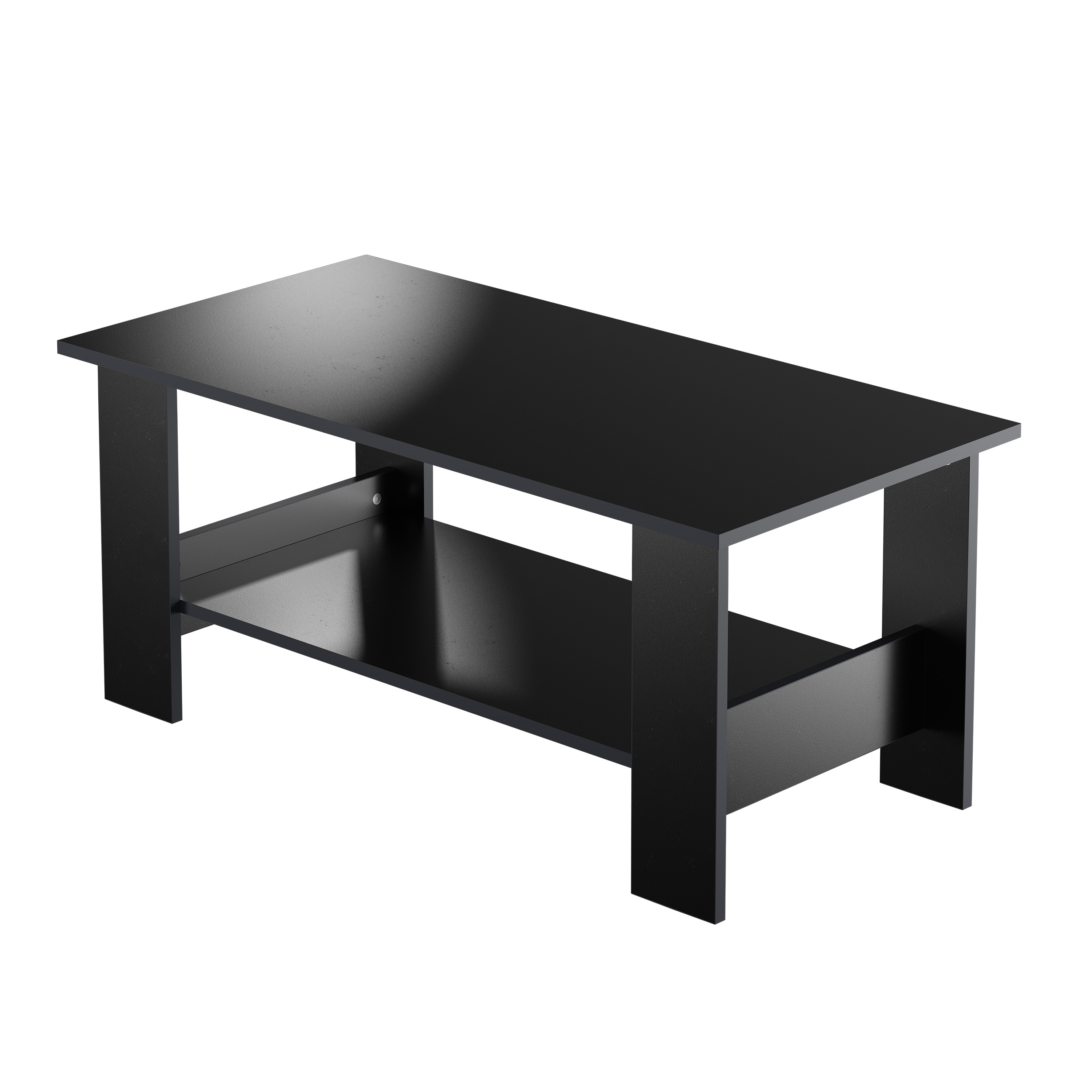 Mesa de Centro Minimalista Mubson Erin color Negro